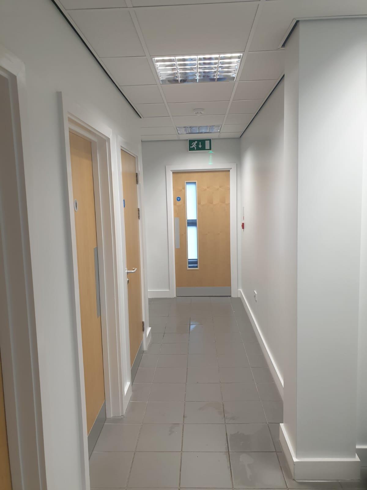 Business Offices, Reception, Stairways and Halls