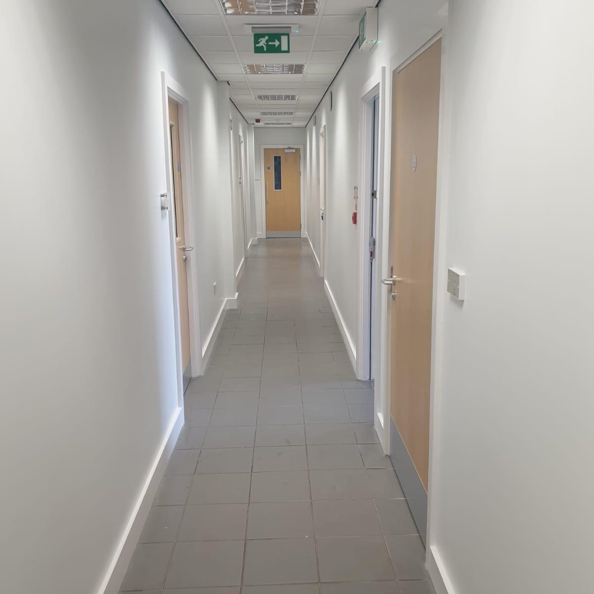 Business Offices, Reception, Stairways and Halls